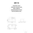 TURBO GR14/90F 1M NERO O. Manual de Usuario